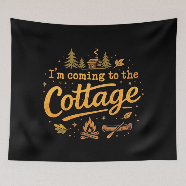 Item preview, I'm Coming to the Cottage designed and sold by RelaxingRealms.