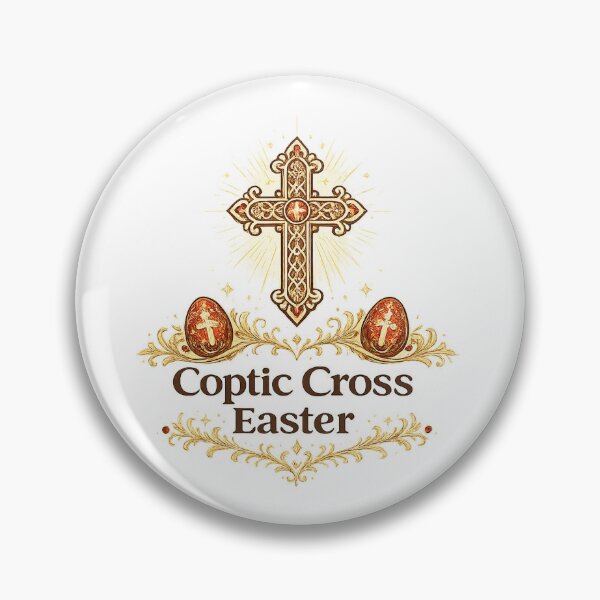 Item preview, Coptic Cross Easter Faith Design designed and sold by StyleLap.