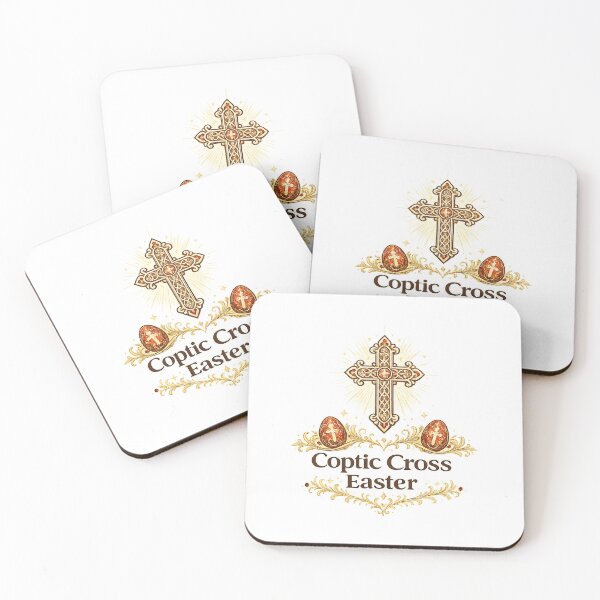 Item preview, Coptic Cross Easter Faith Design designed and sold by StyleLap.