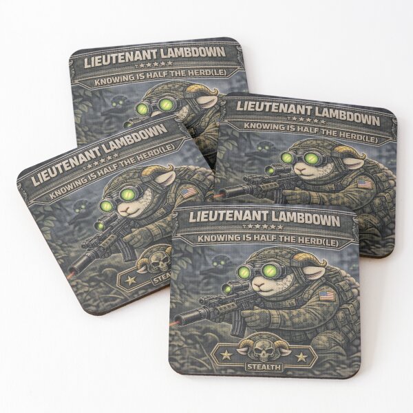 Item preview, Lieutenant Lambdown – Sheep-I Joe Stealth Sniper Parody designed and sold by Thpoar.
