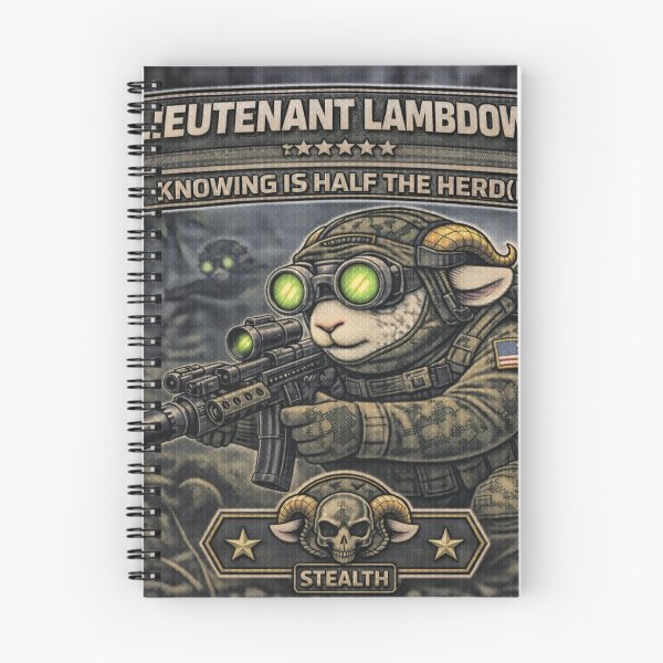 Item preview, Lieutenant Lambdown – Sheep-I Joe Stealth Sniper Parody designed and sold by Thpoar.