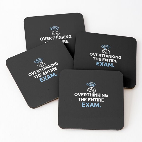 Item preview, Overthinking the entire exam - exam anxiety  designed and sold by Rally Forge.