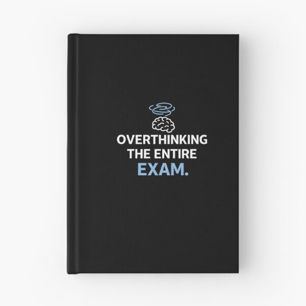 Item preview, Overthinking the entire exam - exam anxiety  designed and sold by trendie-tees.
