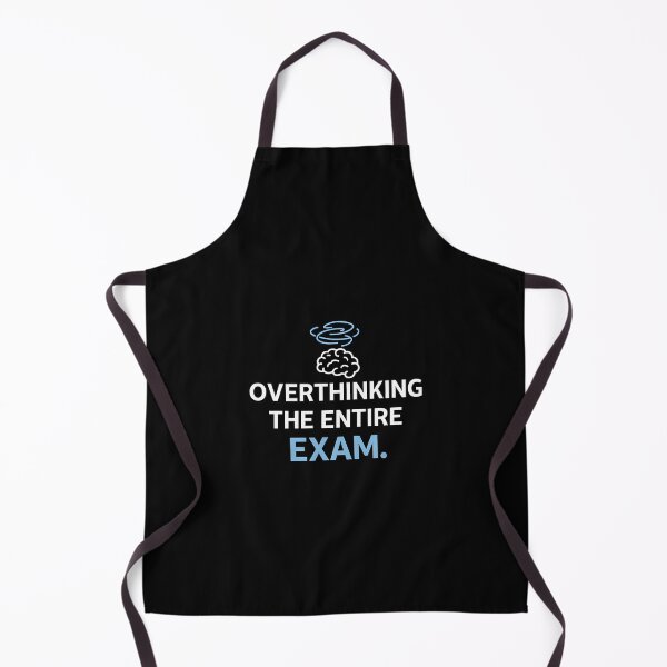Item preview, Overthinking the entire exam - exam anxiety designed and sold by Rally Forge.