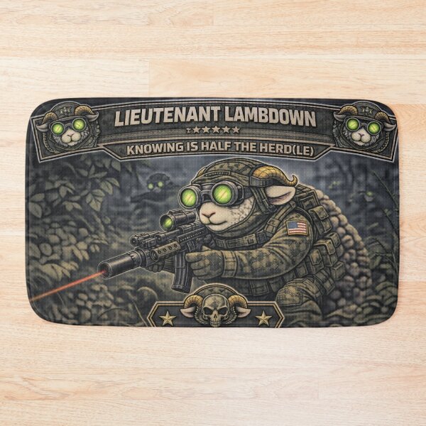 Item preview, Lieutenant Lambdown – Sheep-I Joe Stealth Sniper Parody designed and sold by Thpoar.
