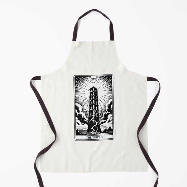 Item preview, The Tower  tarot card designed and sold by Roberta Calabrese.