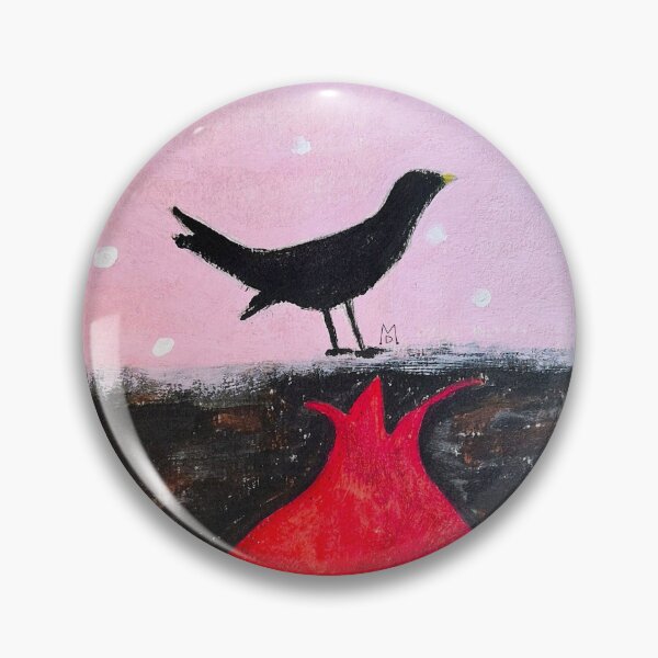 Item preview, Garden Blackbird designed and sold by MagpieDiamond.