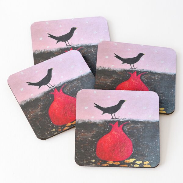 Item preview, Garden Blackbird designed and sold by MagpieDiamond.