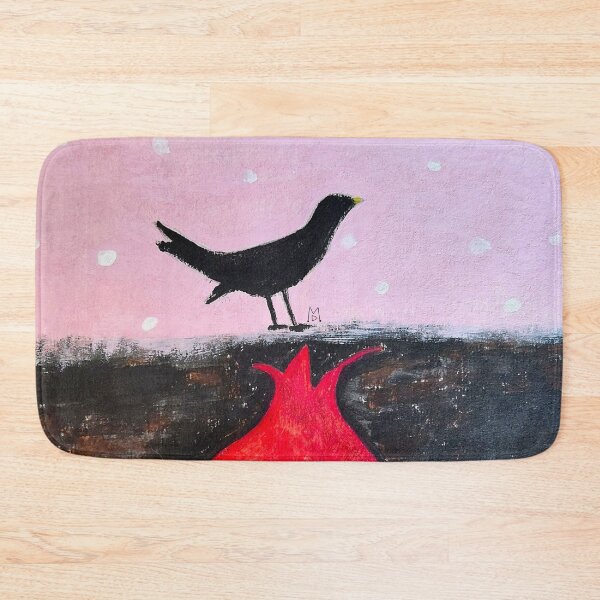 Item preview, Garden Blackbird designed and sold by MagpieDiamond.