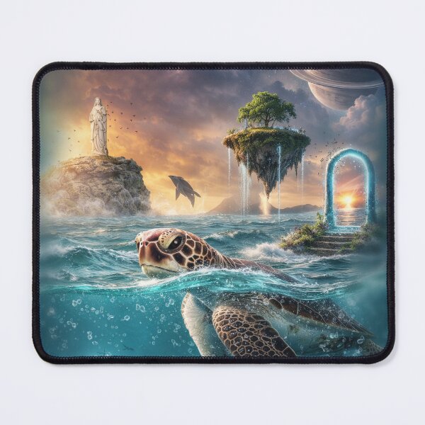 Item preview, The Sea Turtle and the Mysterious World designed and sold by Natart1004.