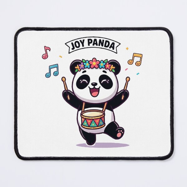 Item preview, Joy Panda Drummer in Bloom designed and sold by Krfto.