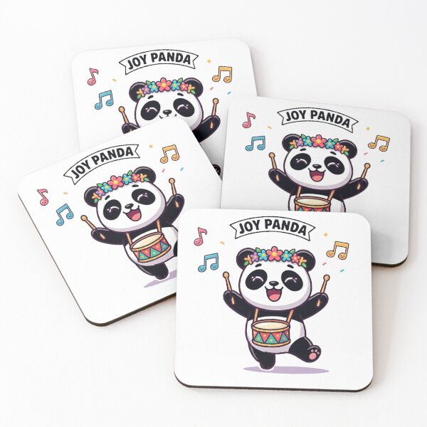 Item preview, Joy Panda Drummer in Bloom designed and sold by Krfto.