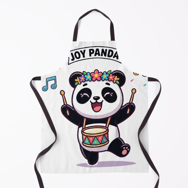 Item preview, Joy Panda Drummer in Bloom designed and sold by Krfto.