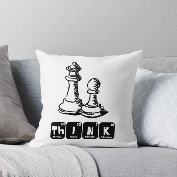 Item preview, Think Chess Player Funny Science Periodic Table Pun Strategy Geek Gift designed and sold by ScienceCorner.