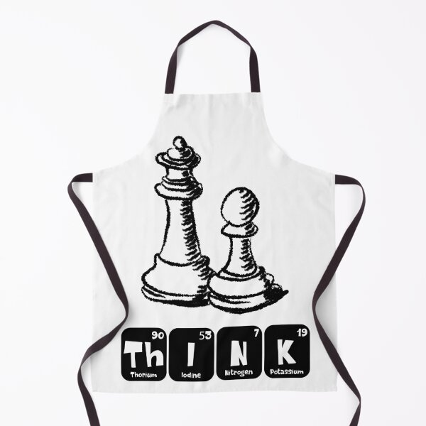 Item preview, Think Chess Player Funny Science Periodic Table Pun Strategy Geek Gift designed and sold by ScienceCorner.