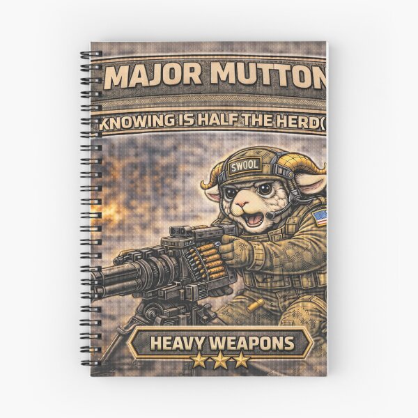 Item preview, Major Mutton – Sheep-I Joe Heavy Weapons Parody designed and sold by Thpoar.