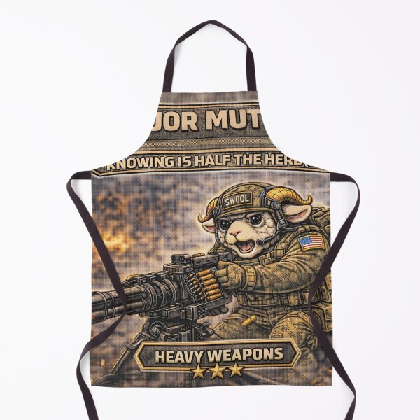 Item preview, Major Mutton – Sheep-I Joe Heavy Weapons Parody designed and sold by Thpoar.