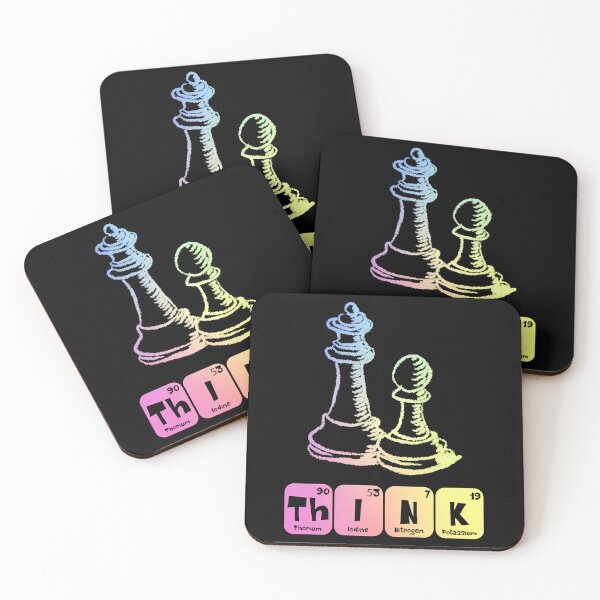 Item preview, Think Chess Player Funny Science Periodic Table Pun Strategy Geek Gift designed and sold by ScienceCorner.