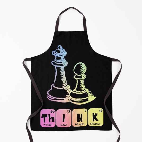Item preview, Think Chess Player Funny Science Periodic Table Pun Strategy Geek Gift designed and sold by ScienceCorner.