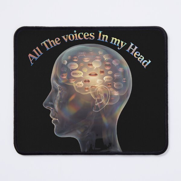 Item preview, All the Voices in My Head designed and sold by FireOrchid.