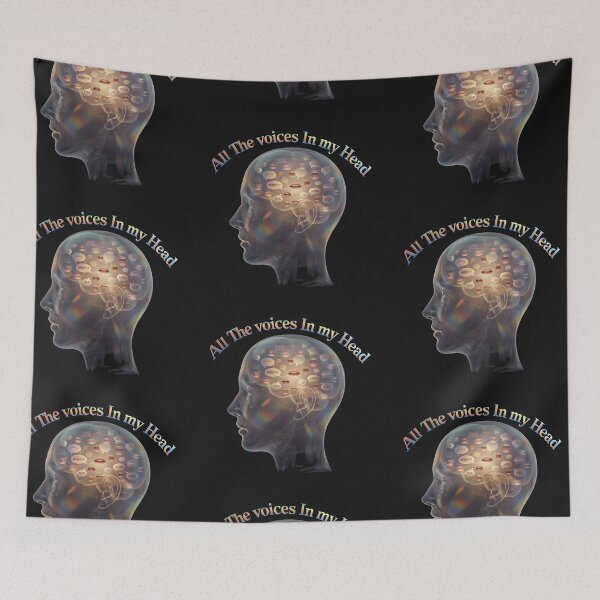 Item preview, All the Voices in My Head designed and sold by FireOrchid.