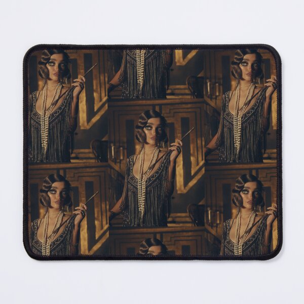 Item preview,  Beautiful stylised portrait of a 20s flapper girl pinup girl posing designed and sold by Vintage Designs +.