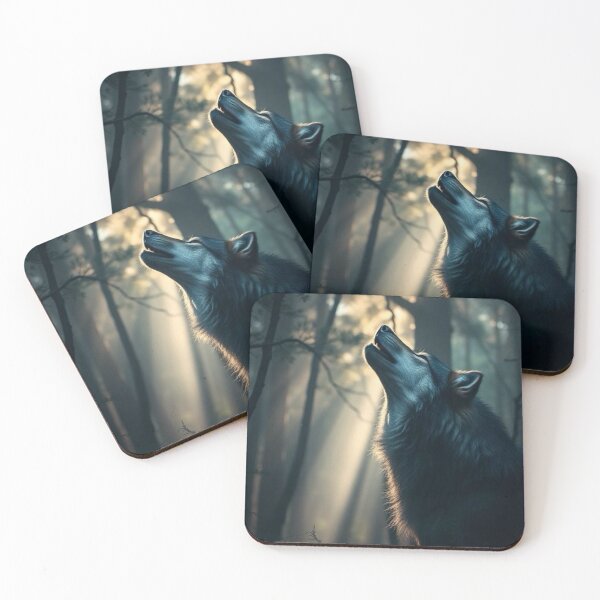 Item preview, Timber Howl designed and sold by TinCatOutPost.