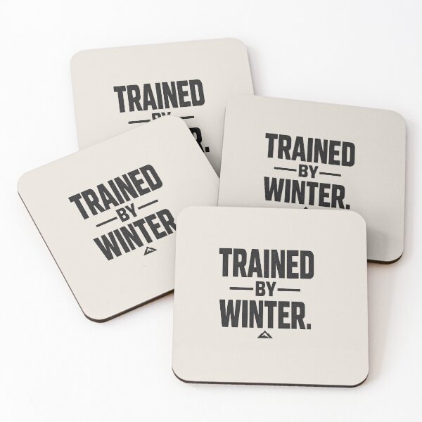 Item preview, TRAINED BY WINTER. Shirt – Premium Canada Winter Lifestyle designed and sold by POD DYNASTY | Original Print On Demand T-Shirt Graphics.