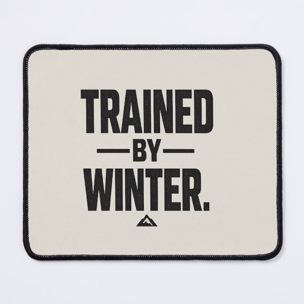 Item preview, TRAINED BY WINTER. Shirt – Premium Canada Winter Lifestyle designed and sold by POD DYNASTY | Original Print On Demand T-Shirt Graphics.