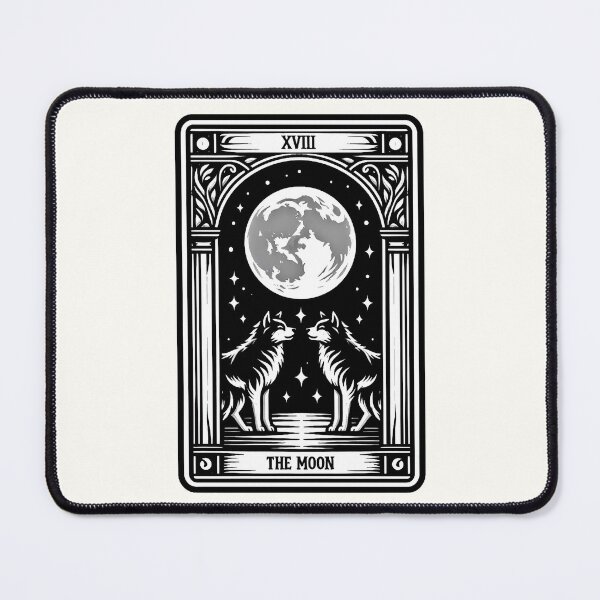 Item preview, The Moon tarot card designed and sold by Roberta Calabrese.