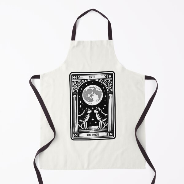 Item preview, The Moon tarot card designed and sold by Roberta Calabrese.