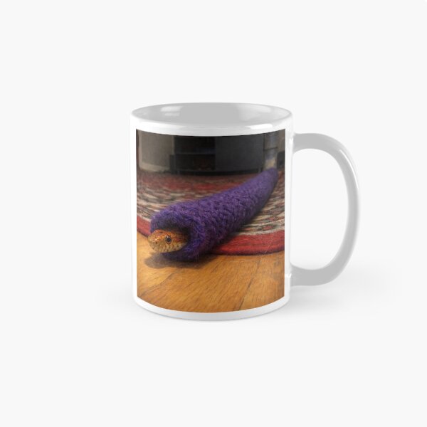 Item preview, Corn snake peeking from purple sleeve designed and sold by donchago.