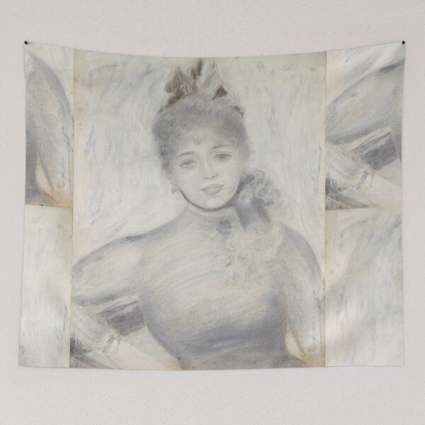 Item preview, Portrait of Severine by Pierre-Auguste Renoir: Impressionist Fine Art Poster designed and sold by artofuniverse.