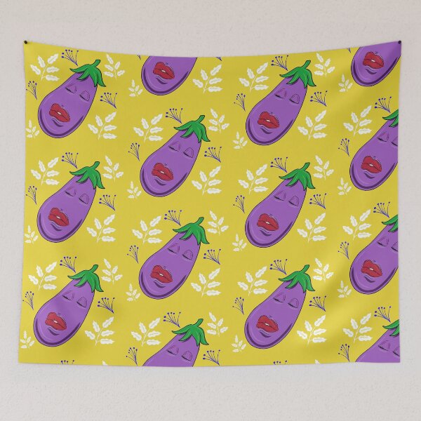 Item preview, Seductive Sleepy Eggplant designed and sold by QueenDragon2828.