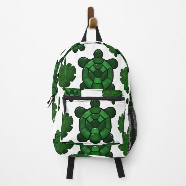Item preview, Turtle Leaves Pattern Aesthetic Seamless Green Tortoise Tropical Nature DesignDesign with FlowersSeamless Ocean Animal Design designed and sold by HopeAndHustle.