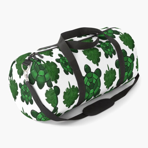 Item preview, Turtle Leaves Pattern Aesthetic Seamless Green Tortoise Tropical Nature DesignDesign with FlowersSeamless Ocean Animal Design designed and sold by HopeAndHustle.
