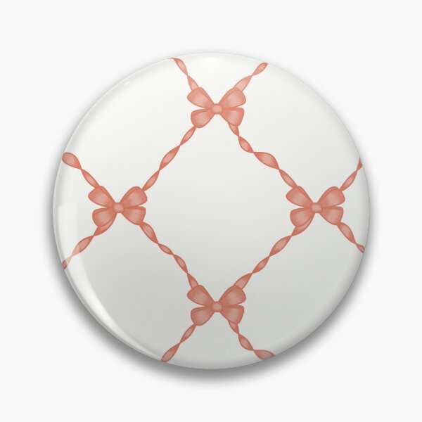 Item preview, Soft Red Bow Lattice Pattern designed and sold by MoonwillowArt.