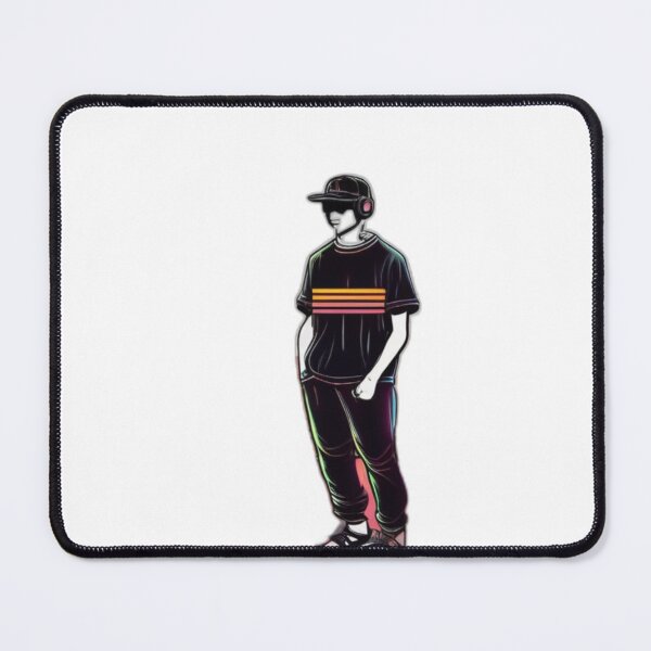 Item preview, Minimal Streetwear Boy Illustration – Aesthetic Urban Outfit Design designed and sold by Bad7Wear.