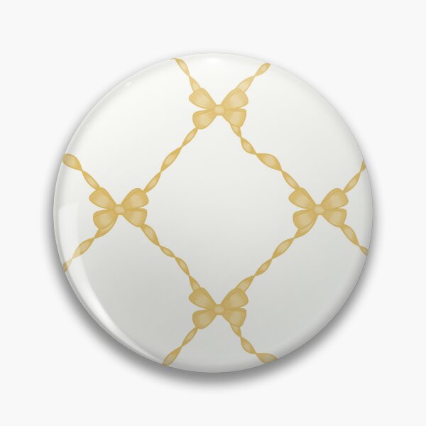 Item preview, Yellow Bow Lattice Pattern designed and sold by MoonwillowArt.