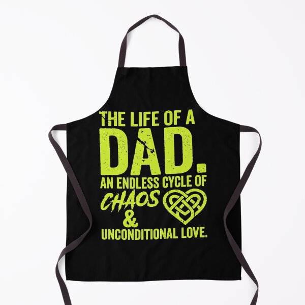 Item preview, The Life Of A Dad - Chaos And Unconditional Love Funny Father's Day designed and sold by Axivra.