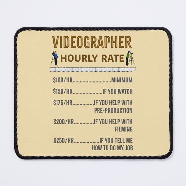 Item preview, Videographer Hourly Rate designed and sold by Karen's Creations.
