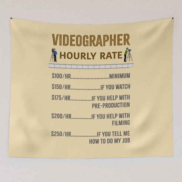 Item preview, Videographer Hourly Rate designed and sold by Karen's Creations.