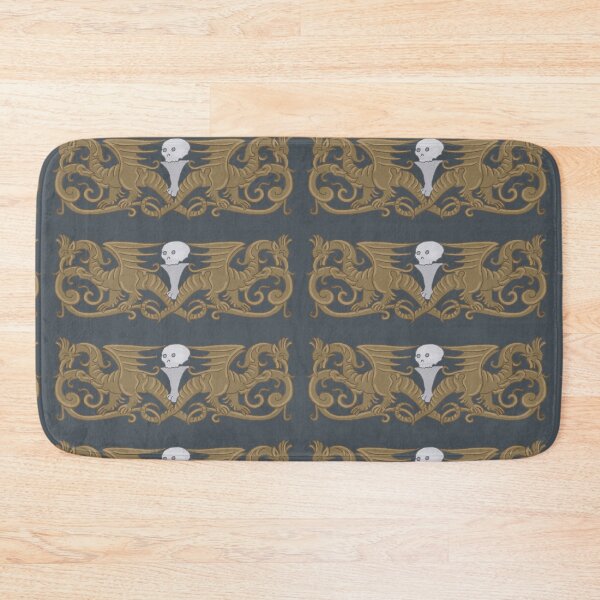 Item preview, Medieval skull and dragons designed and sold by Aisling Tierney.