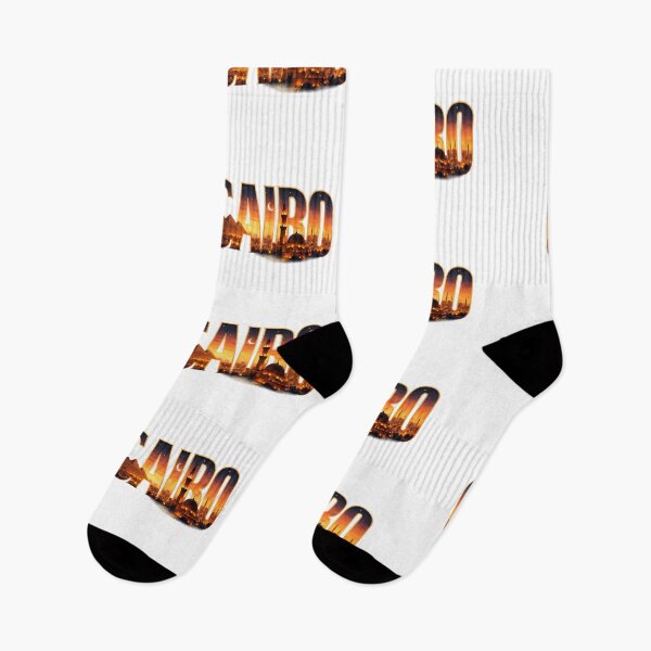 Item preview, Cairo Pyramids Sunset Typography Design designed and sold by MIArt Studio.