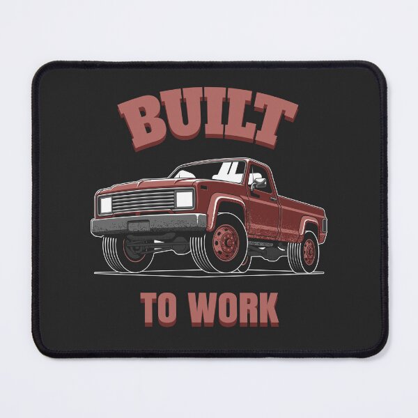 Item preview, Built To Work – Vintage American Pickup Truck Illustration designed and sold by Torque Creed.