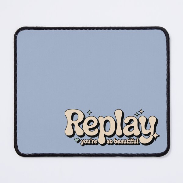 Item preview, Replay You’re So Beautiful Retro Bubble Typography designed and sold by Meivelle.