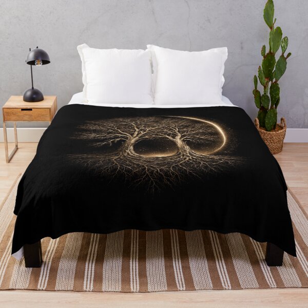Item preview, Sacred Tree Portal Shirt Minimal Spiritual Nature Cosmic Tree Aesthetic T-Shirt designed and sold by MoosElkPL.