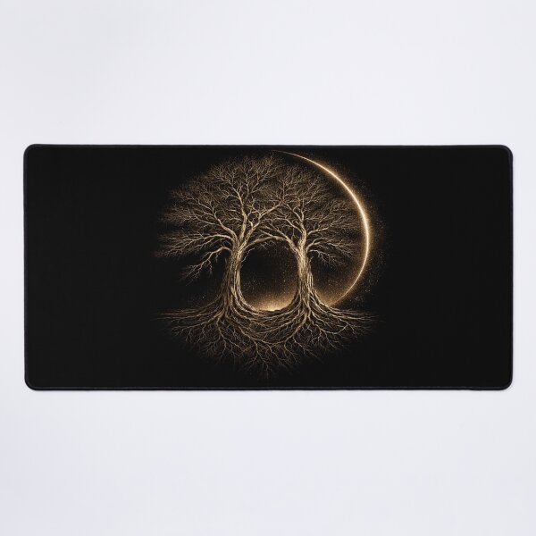 Item preview, Sacred Tree Portal Shirt Minimal Spiritual Nature Cosmic Tree Aesthetic T-Shirt designed and sold by MoosElkPL.