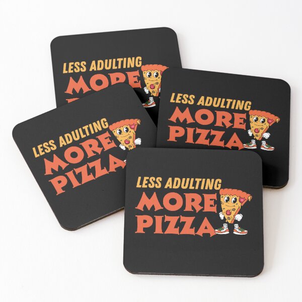 Item preview, Less Talk ~ More Pizza designed and sold by ActOutTees.
