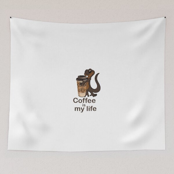 Item preview, Coffee is my life designed and sold by Maryart8.